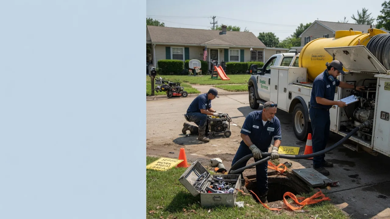 Septic Tank Pumping in Lake Orion, MI near me